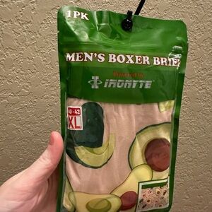 Men’s Boxer Briefs- Avocado